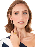 Linked Clips Drop Earring | Quality Costume Earrings