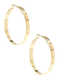 Bolted Hoop Earring