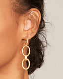 Three-Link Drop Earring Jewelry