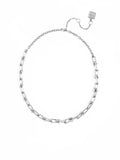 Elongated Cable Chain Collar Necklace | Beautiful Fashion Jewelry