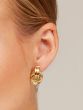 Linked Loops Stud Earring Jewelry